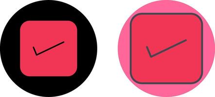 Checkbox Icon Design vector