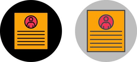Client Profile Icon Design vector