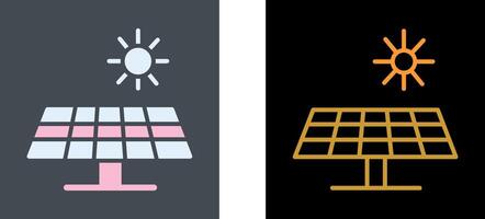 Solar Icon Design vector