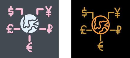 Currency Icon Design vector