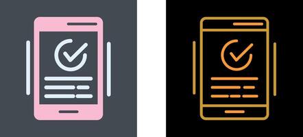 Order Confirmed Icon Design vector