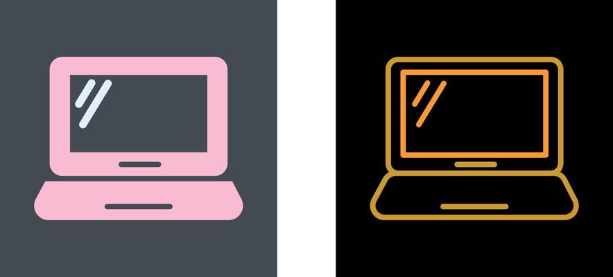Laptop Icon Design