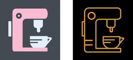 Tea Machine Icon Design vector