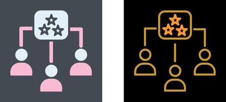 Reputation Management Icon Design vector