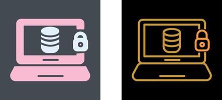 Data Security Icon Design vector