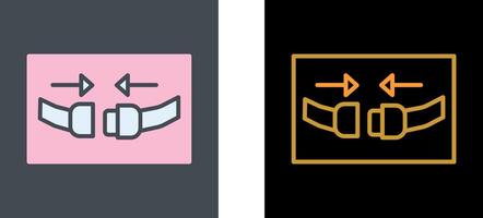 Seat Belt Icon Design vector