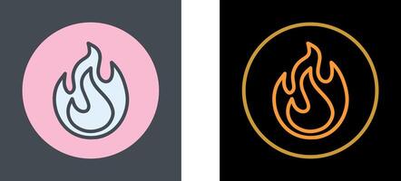 Fire Icon Design vector
