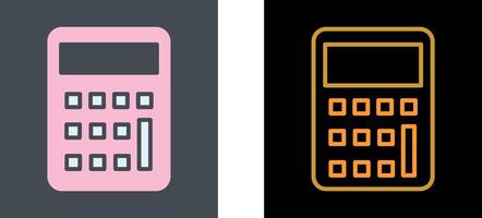 diseño de icono de calculadora vector