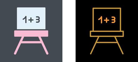 Mathematics Icon Design vector