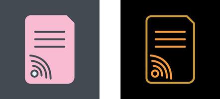 Wireless Icon Design vector