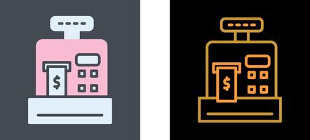 Cash Machine Icon Design vector