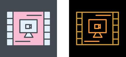 Film Icon Design vector