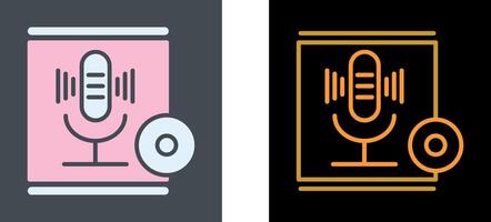 Recording Icon Design vector