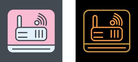 Modem Icon Design vector