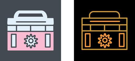 Toolbox Icon Design vector