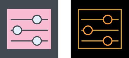 Options Icon Design vector