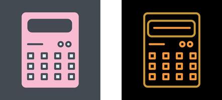 diseño de icono de calculadora vector