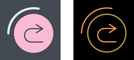 Previous Icon Design vector