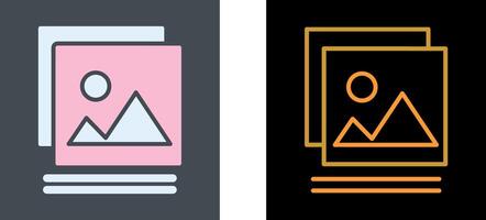 Gallery Icon Design vector