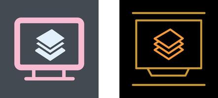 Layer Icon Design vector