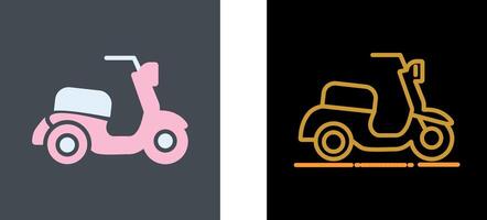 diseño de icono de scooter vector