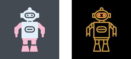 Robotic Icon Design vector