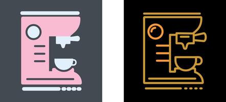 Coffee Machine Icon Design vector