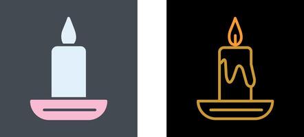 Candle Icon Design vector