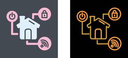 Smarthome Icon Design vector