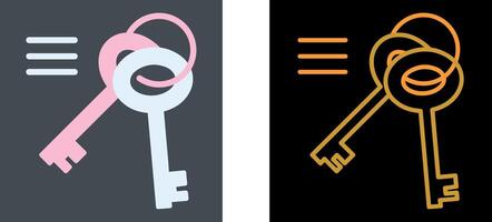 Key Icon Design vector