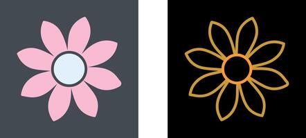 floral icono diseño vector