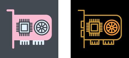 GPU Icon Design vector