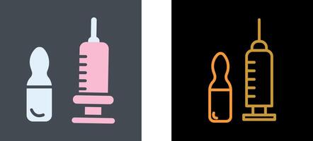 Injection Icon Design vector