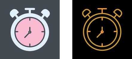 Large Clock Icon Design vector