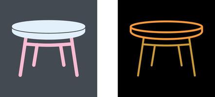 Small Table Icon Design vector