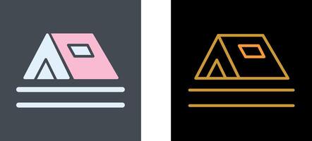 Tent Icon Design vector