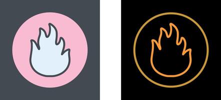 Fire Icon Design vector