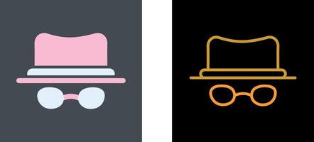 Spy Icon Design vector
