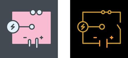 Electrical Circuit Icon Design vector