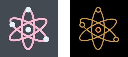 Atom Icon Design vector