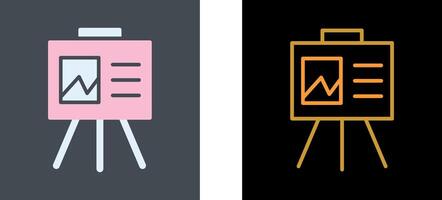 Presentation Icon Design vector