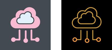 Cloud Icon Design vector