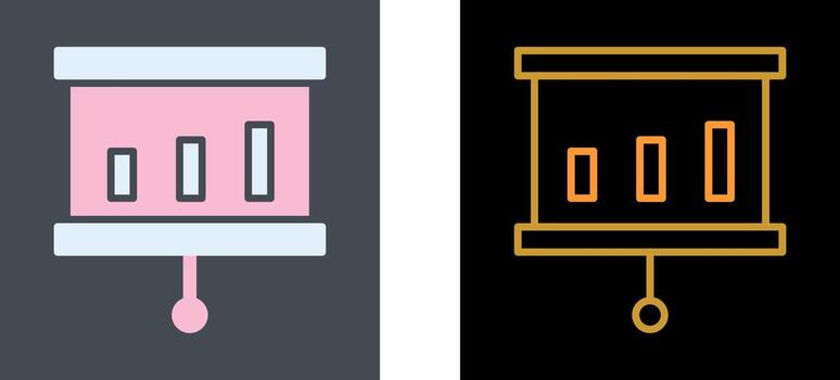 Presentation Icon Design vector