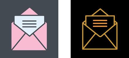 Letter Icon Design vector