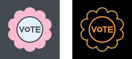 Vote Icon Design vector