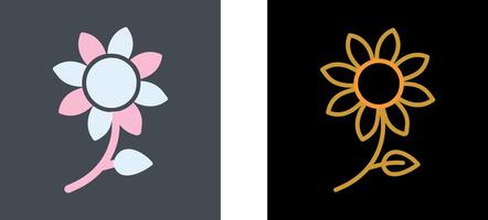 diseño de icono de flores vector