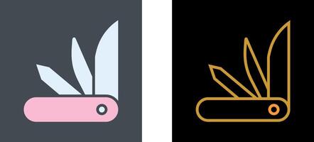 Swiss Army Knife Icon Design vector