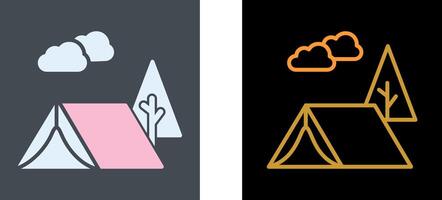 Tent Icon Design vector