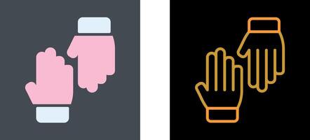 Glove Icon Design vector