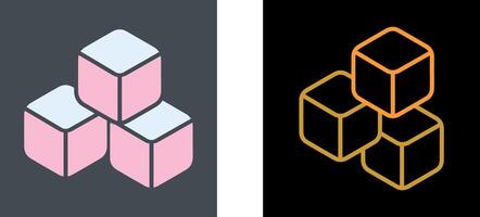 Ice Icon Design vector